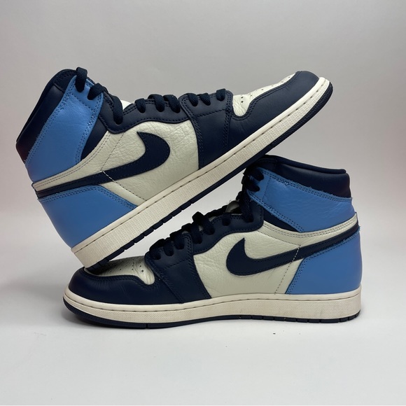Nike Air Jordan 1 Retro High OG “Obsidian/UNC” 2023 - Picture 3 of 6
